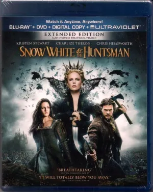 Snow White & the Huntsman Blu-Ray   DVD   Digital Copy (Extended Edition) (Free Shipping)