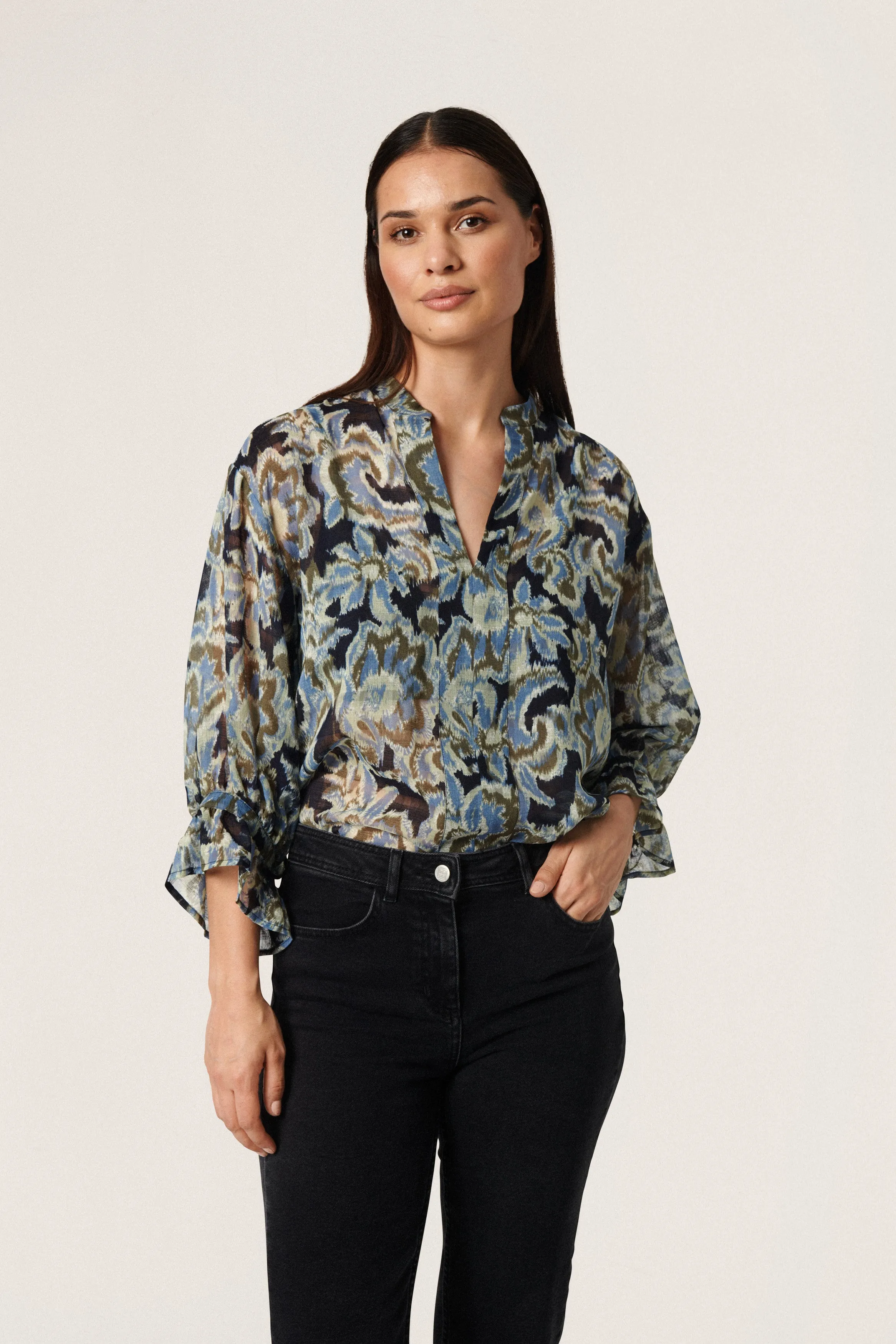 Soaked In Luxury Tiana Amily Blouse