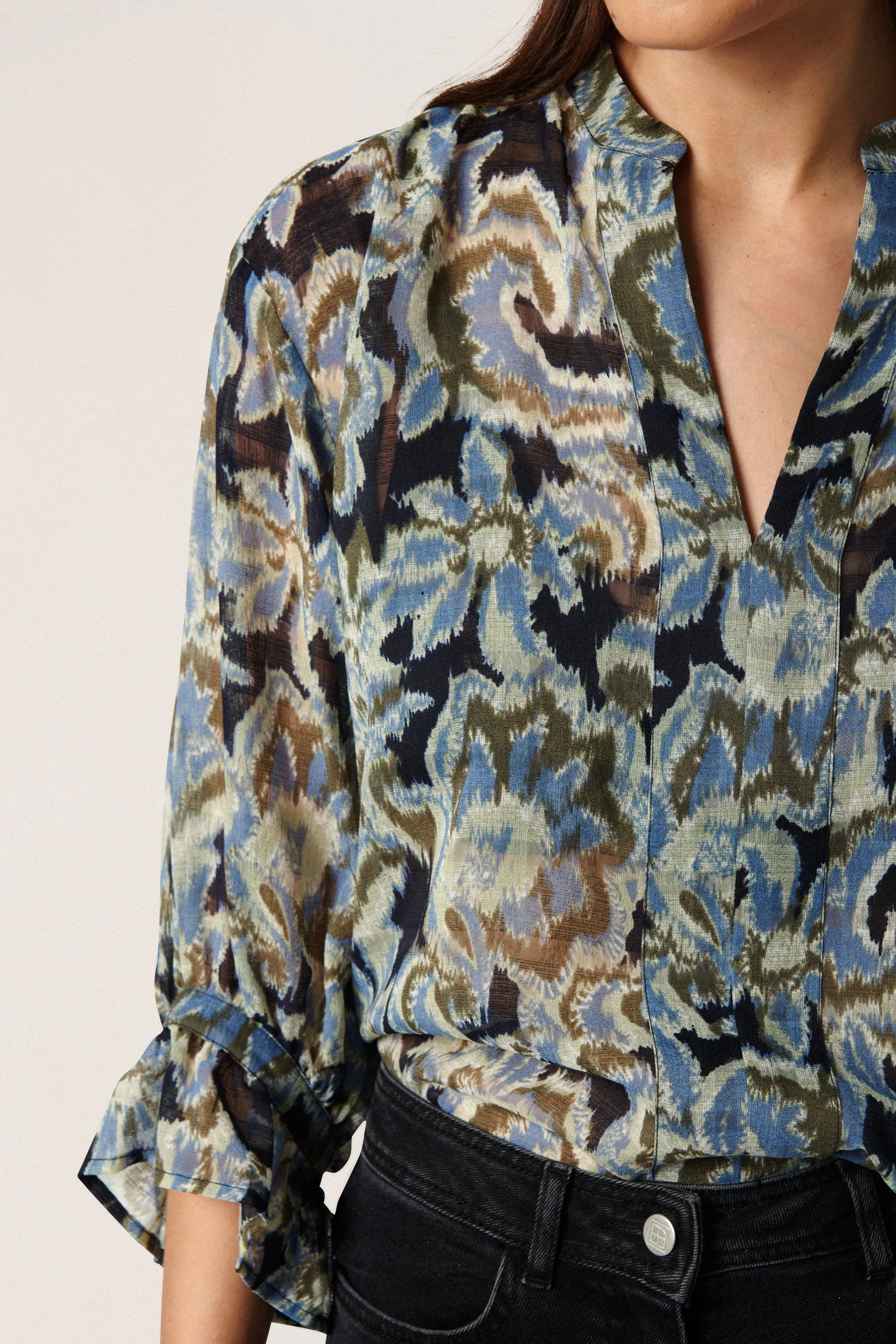 Soaked In Luxury Tiana Amily Blouse