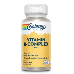 Solaray B-Complex 100 -- 50 Vegetarian Capsules