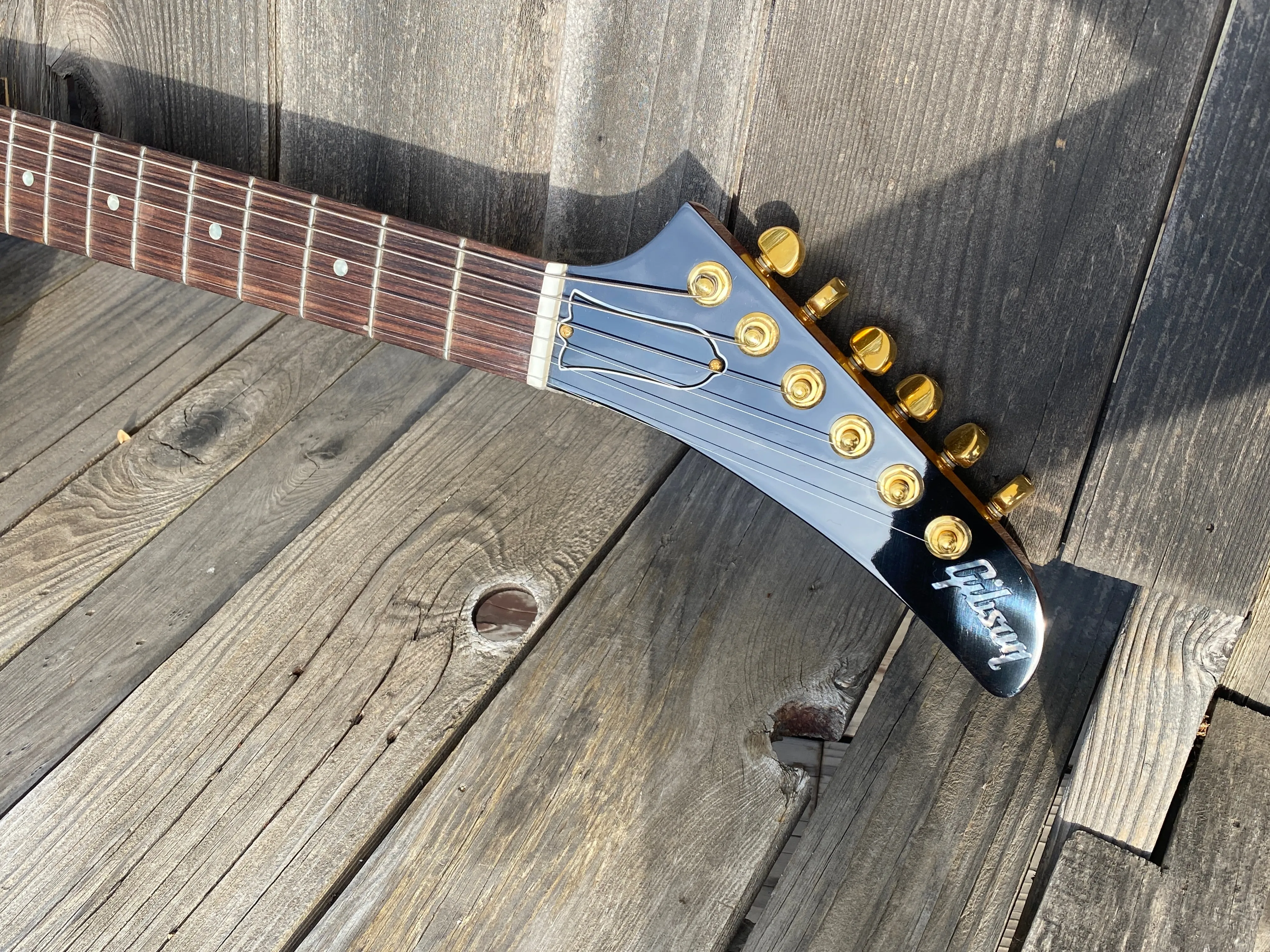 SOLD - Gibson Explorer 2004 Natural Mahogany All Original