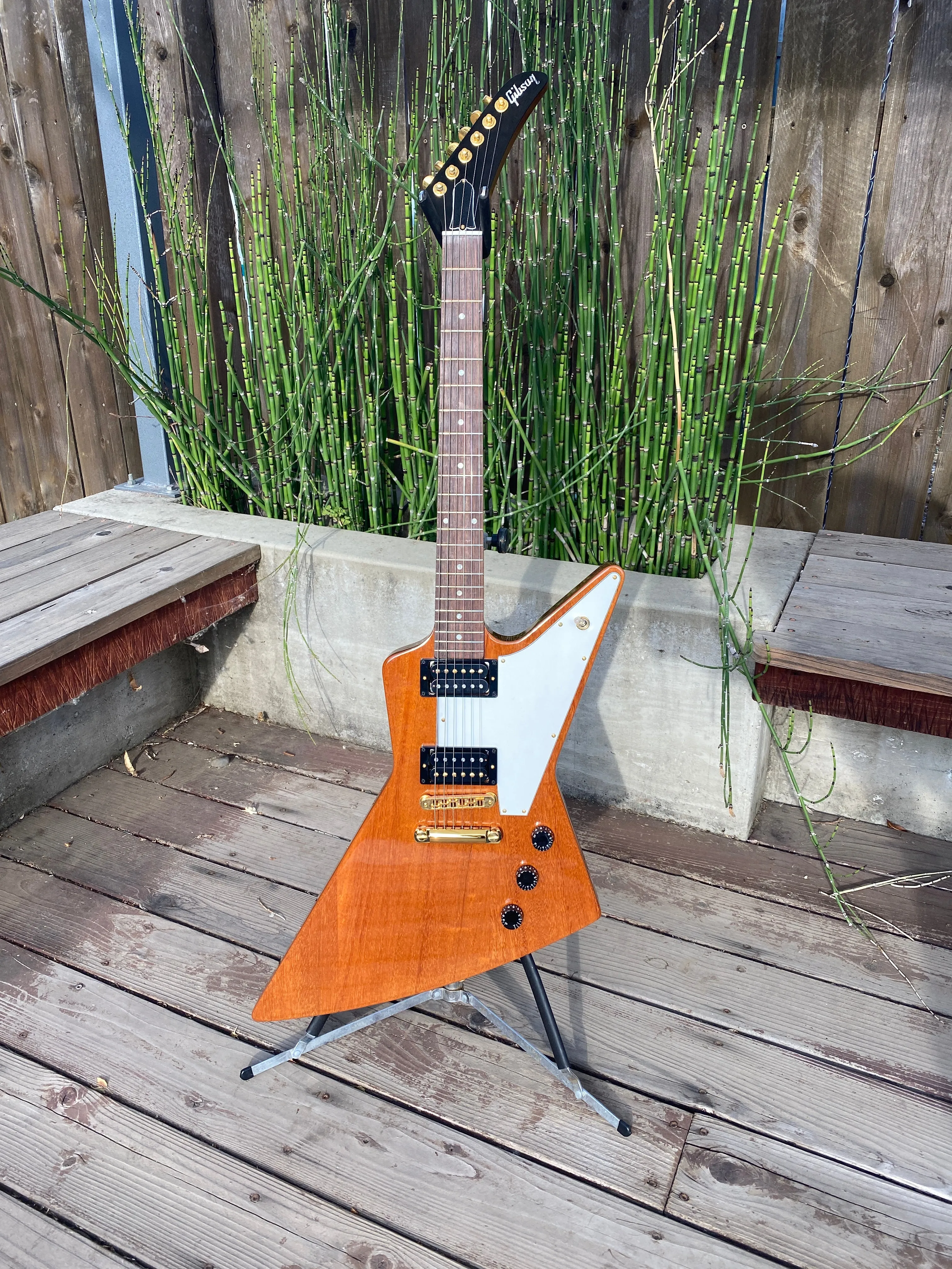 SOLD - Gibson Explorer 2004 Natural Mahogany All Original