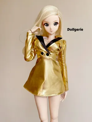 [Special Price] Golden Tux Mini Dress for SmartDoll