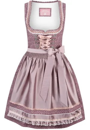 Stockerpoint Mini Dirndl 2pcs. 55cm "Ruby" berry (38) closeout