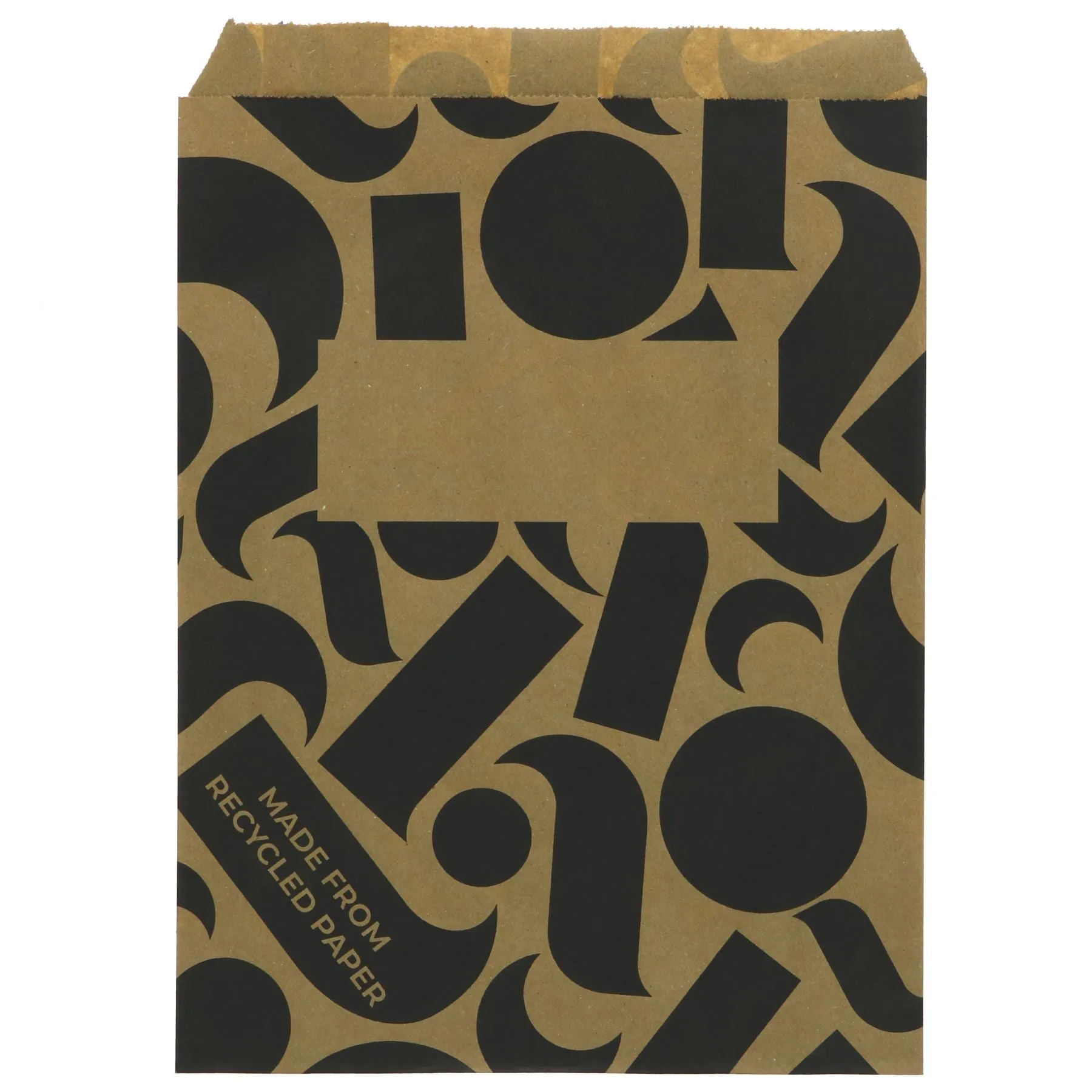 Suma | Patterned Flat Bags - Small - Recycled Paper 20cm x 15cm | 1000 bags