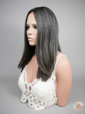 SUMMER SALE “ELENA" Exquisite Wig: Silk Top, Sz. M, 18-19"