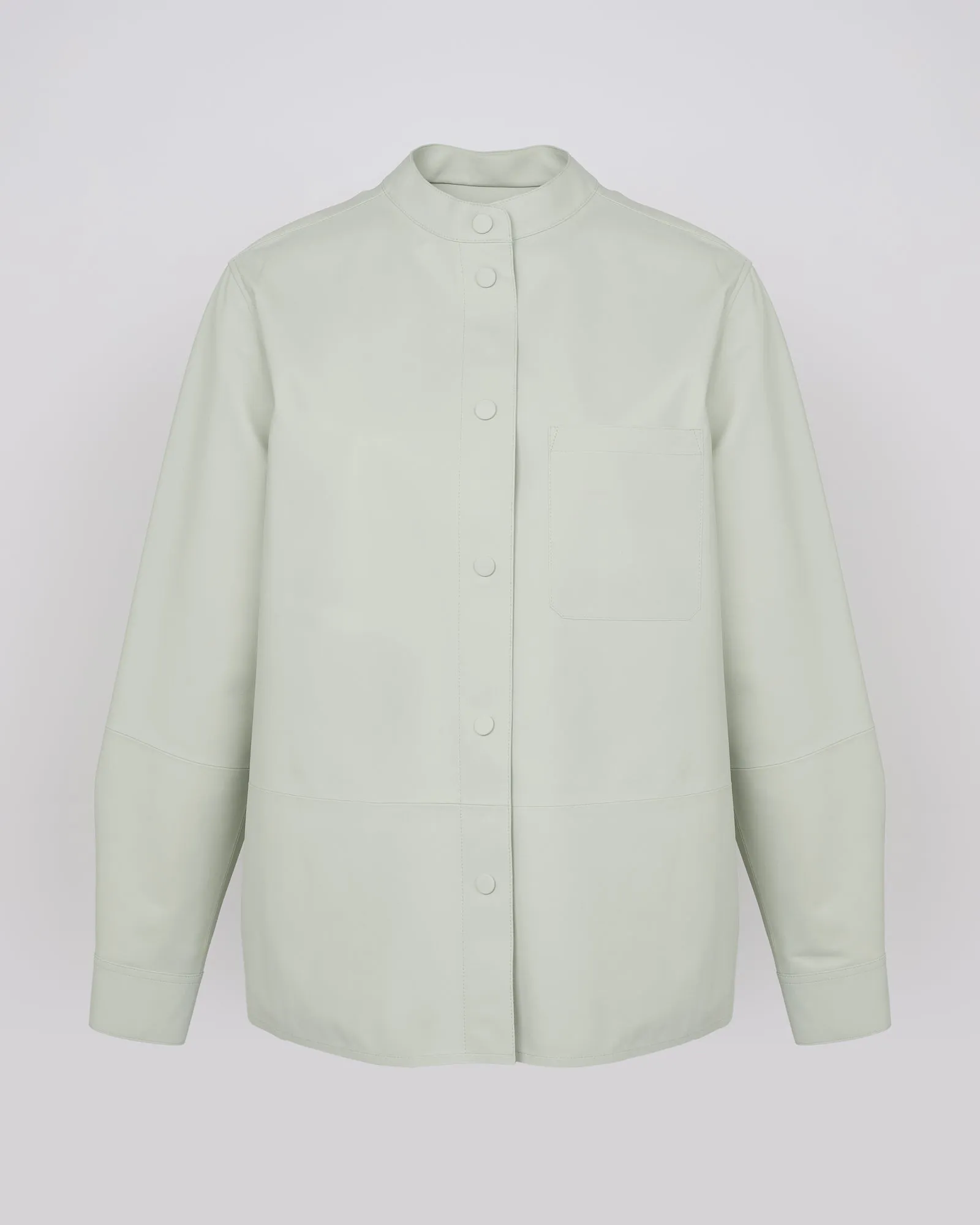 Supple lambskin shirt