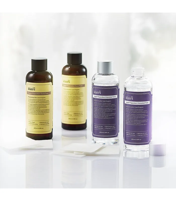 Supple Preparation Unscented Facial Toner 180ml