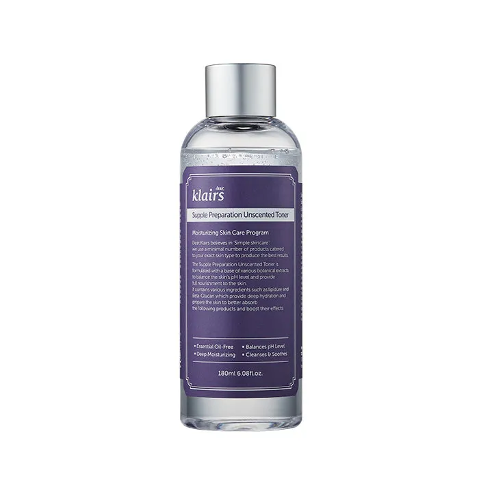 Supple Preparation Unscented Toner