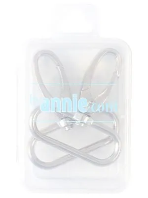 Swivel Hook 1.5" Nickel 2 pieces -- By Annie