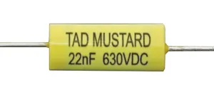 TAD Mustard 0.022uF Capacitor