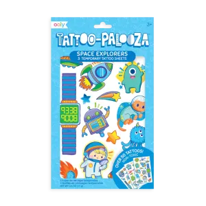 Tattoo Palooza Temporary Tattoos - Space Explorer