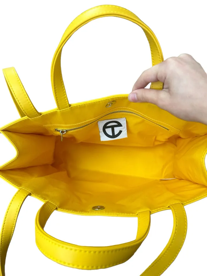 Telfar Medium Shopping Tote in Yellow