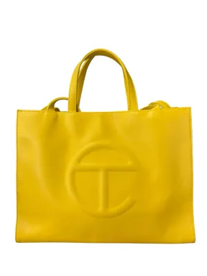 Telfar Medium Shopping Tote in Yellow