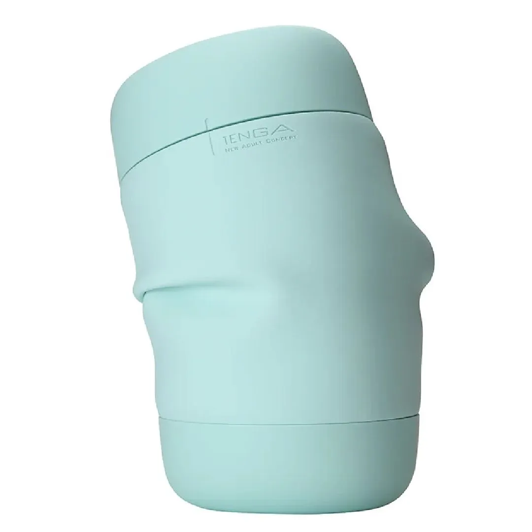 Tenga Puffy Discreet Ultra Soft Beaded Masturbator - Mint Green