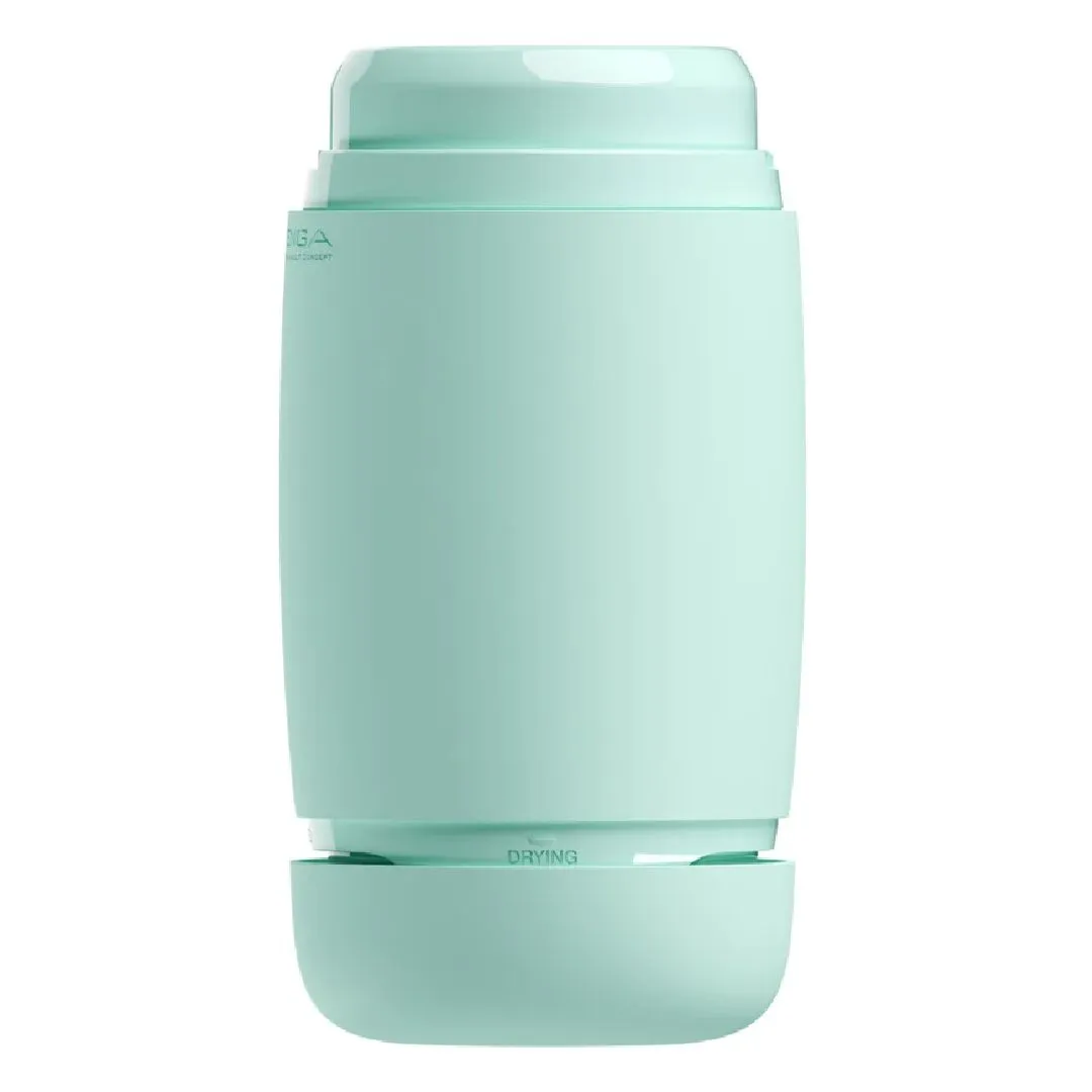 Tenga Puffy Discreet Ultra Soft Beaded Masturbator - Mint Green