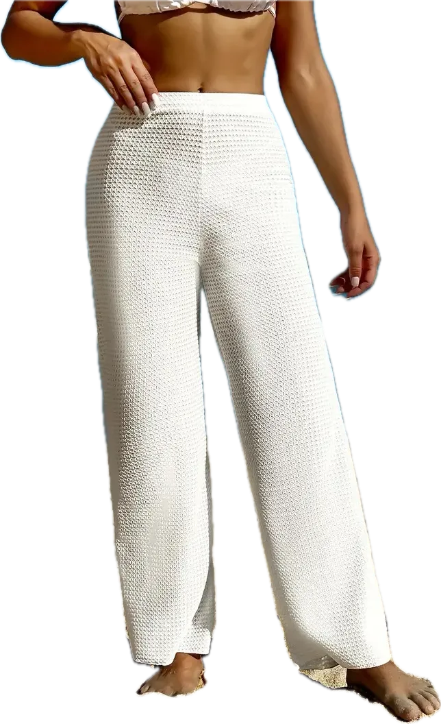 Textured Coverup Pant