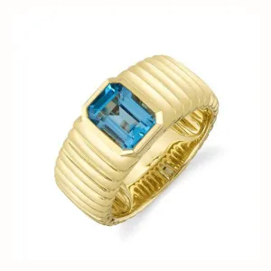 Textured Dome Ring