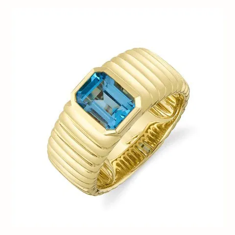 Textured Dome Ring