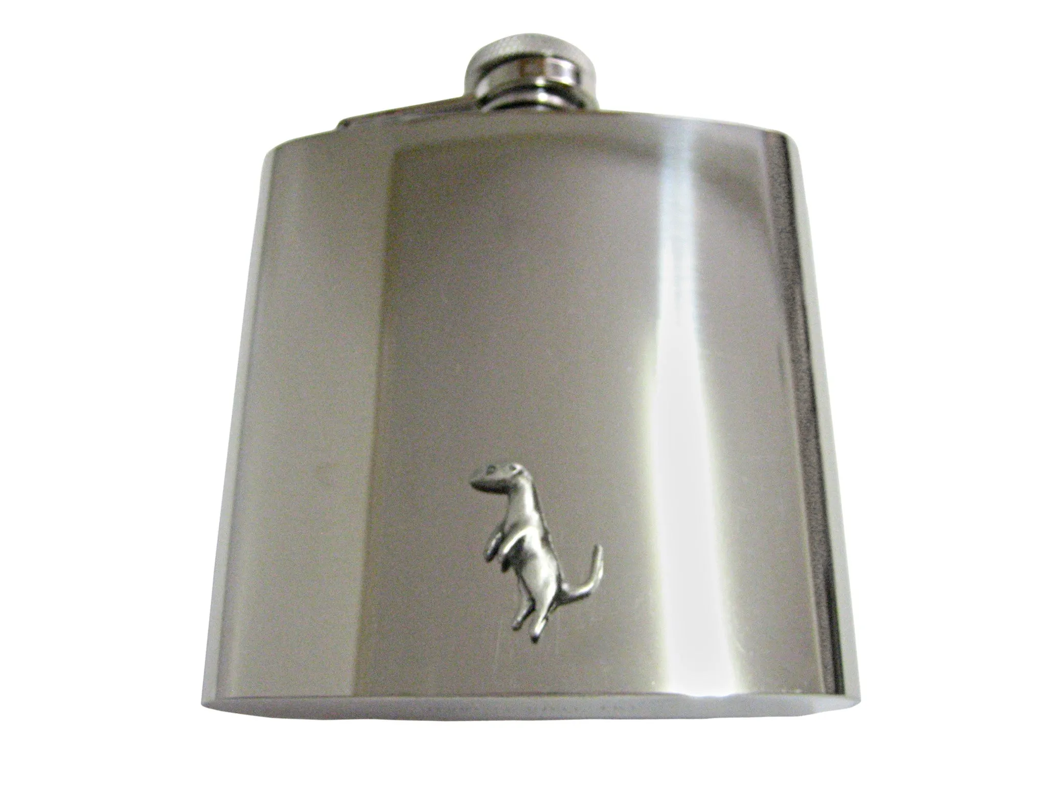 Textured Ferret 6 Oz. Stainless Steel Flask