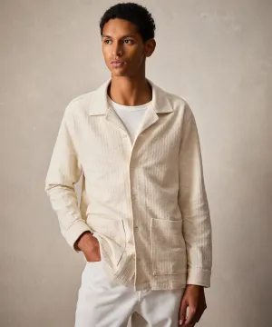 Textured Guayabera Shirt