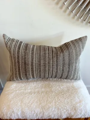Textured Organic Lumbar Pillow