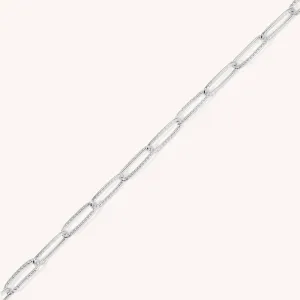 Textured Paperclip Chain