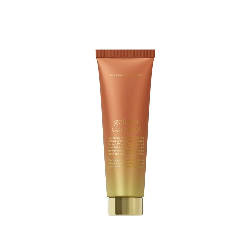 The Aromatherapy Co. - Festive Favours - Hand Cream 50ml - Golden Caramel
