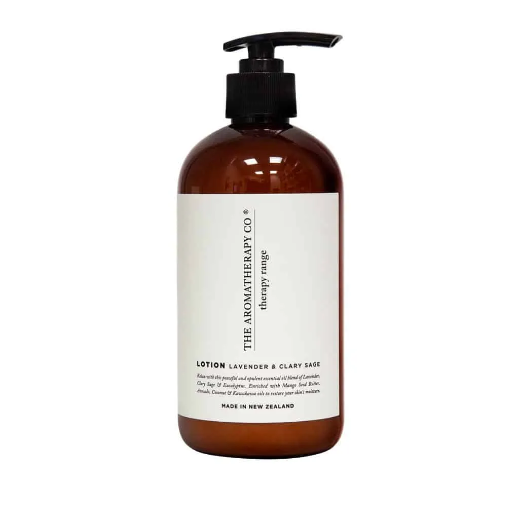 The Aromatherapy Co. - Therapy Range - Relax - Hand & Body Lotion 500ml - Lavender & Clary Sage