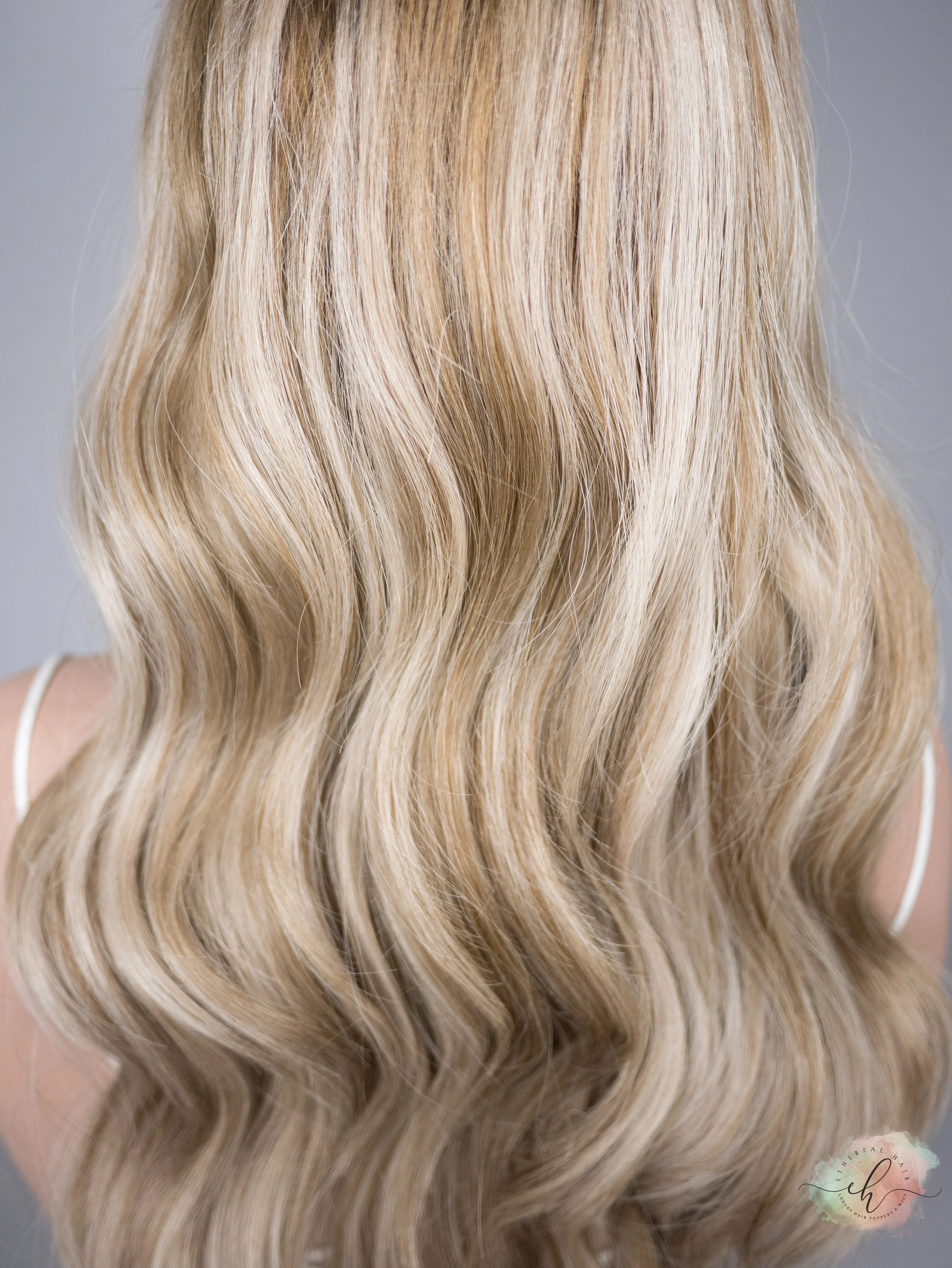 “THE BEES KNEES" Exquisite Wig: Lace Top, Sz. M, 22-23"