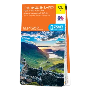 The English Lake District NW Area - OS Explorer Map OL4
