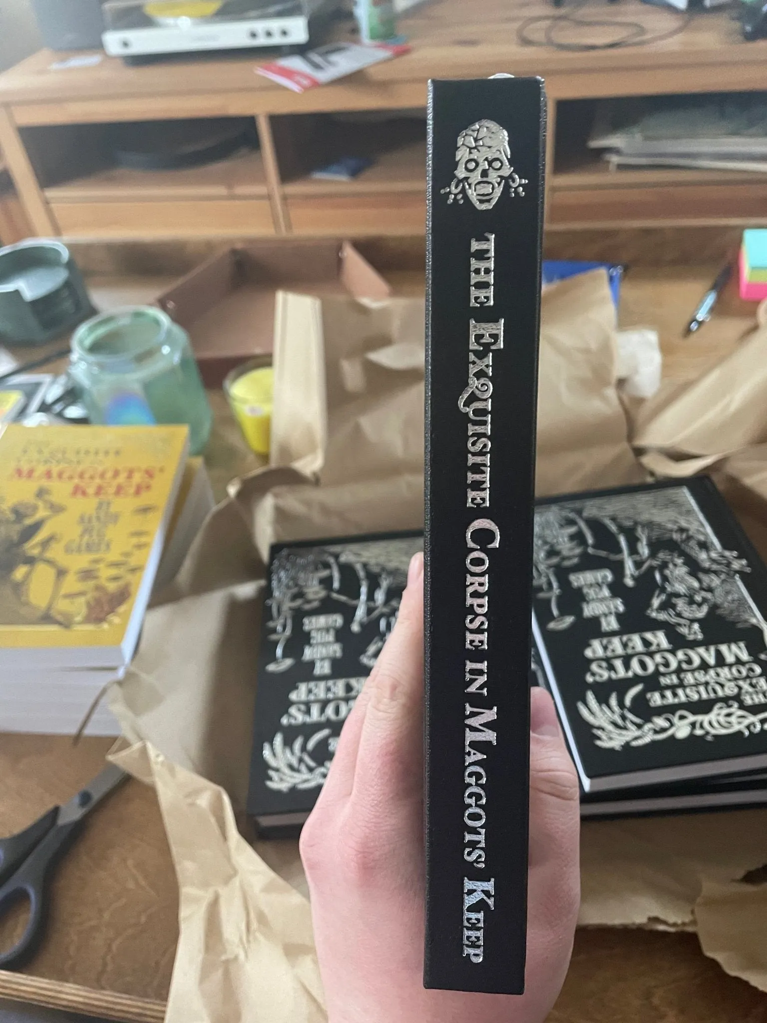 THE EXQUISITE CORPSE IN MAGGOTS' KEEP   PDF