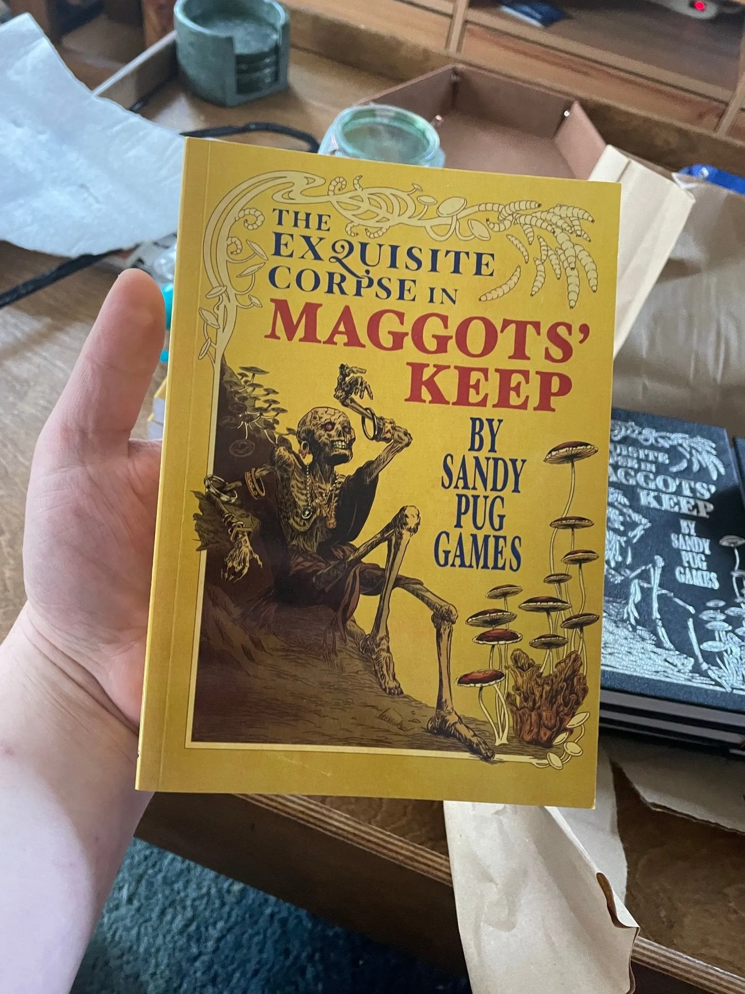 THE EXQUISITE CORPSE IN MAGGOTS' KEEP   PDF