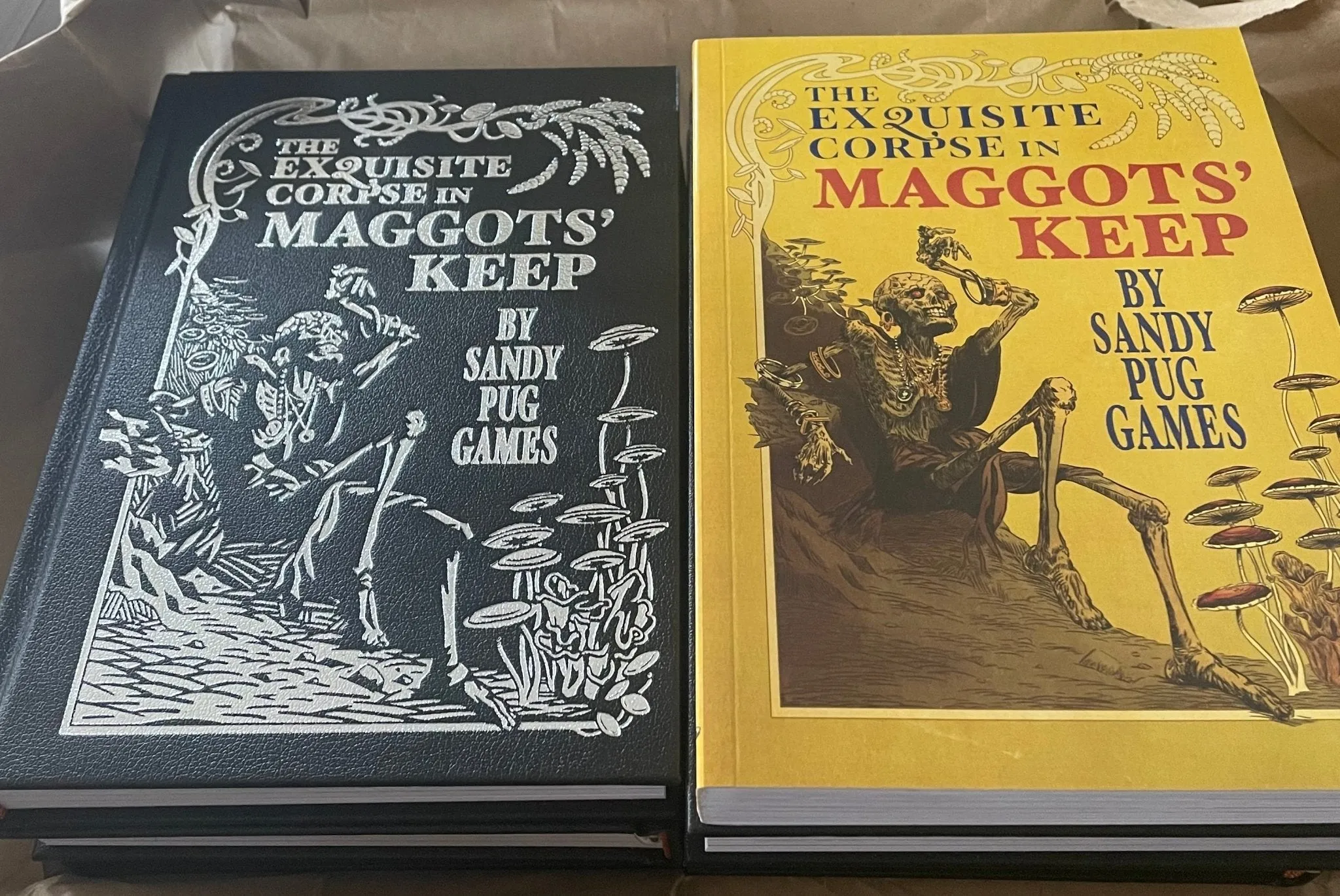 THE EXQUISITE CORPSE IN MAGGOTS' KEEP   PDF