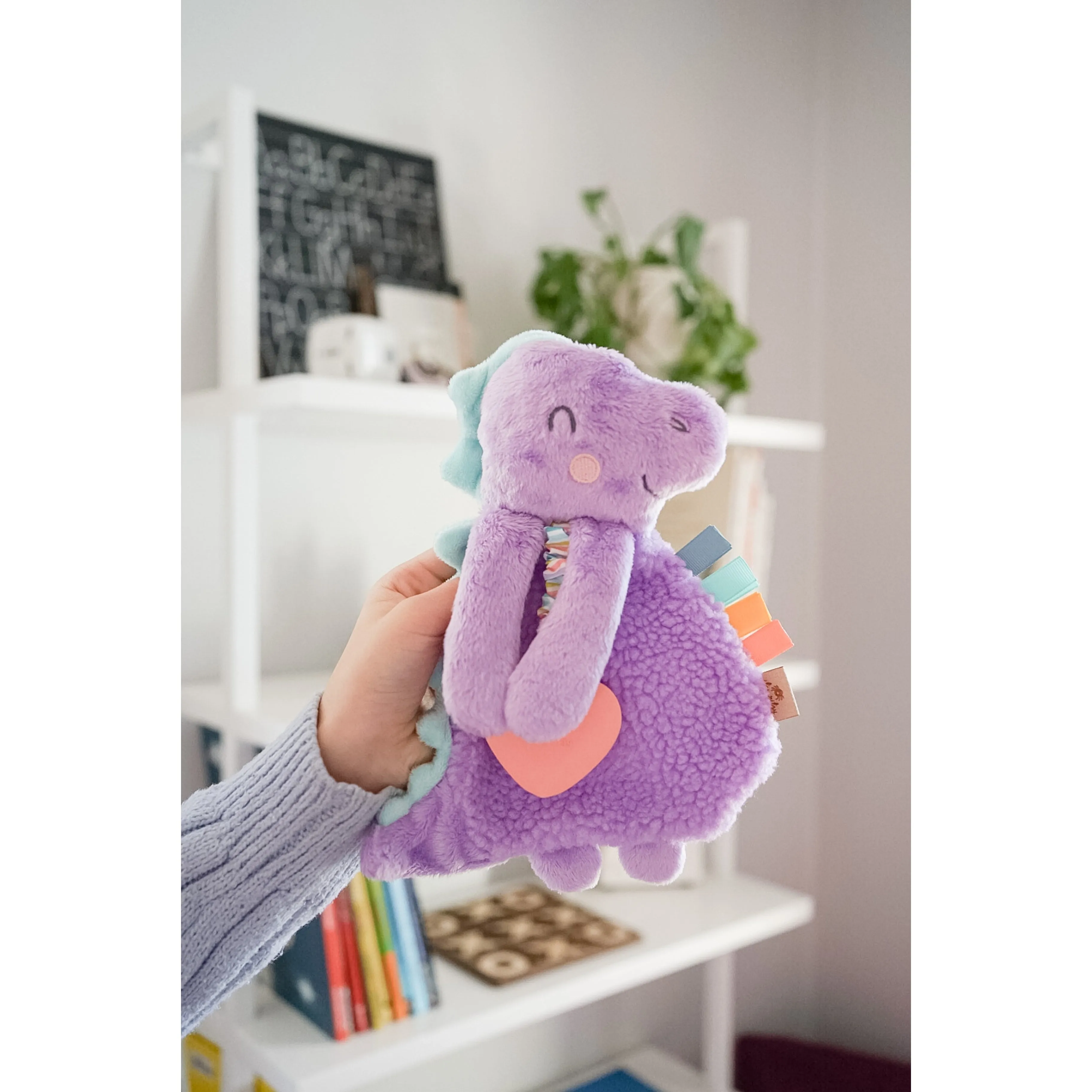 The Lovey Plush Teether - Dempsey The Dino