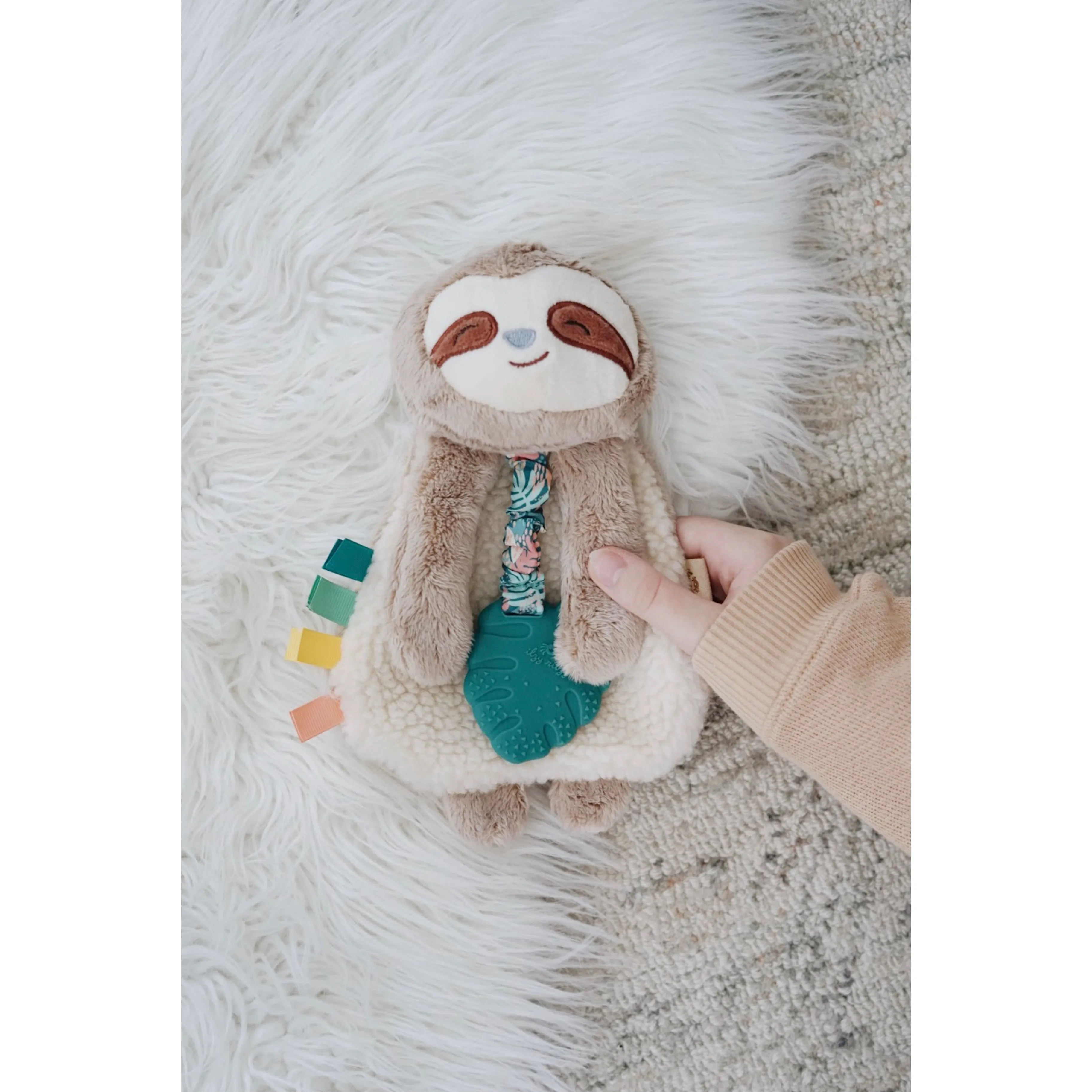The Lovey Plush Teether - Sloth