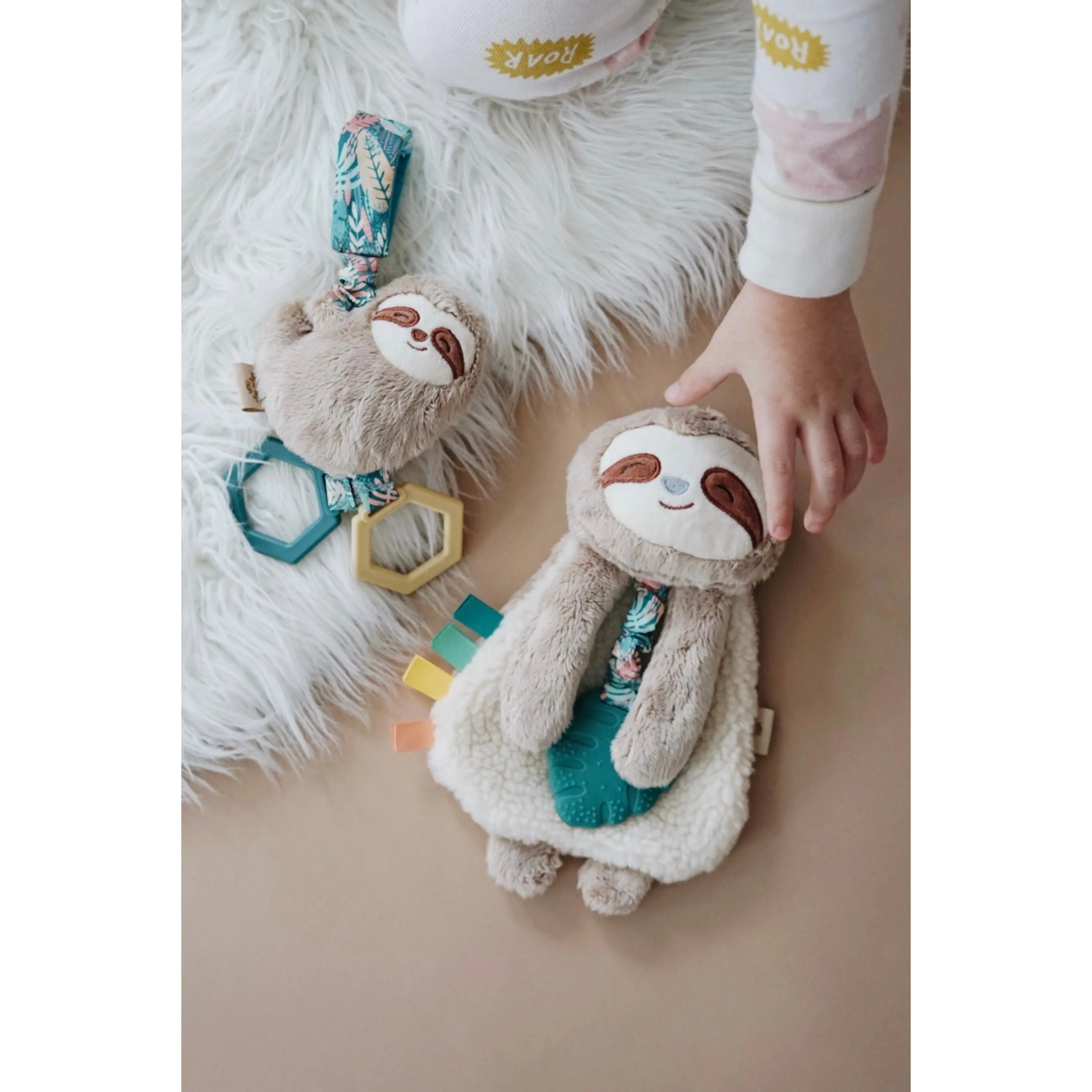 The Lovey Plush Teether - Sloth