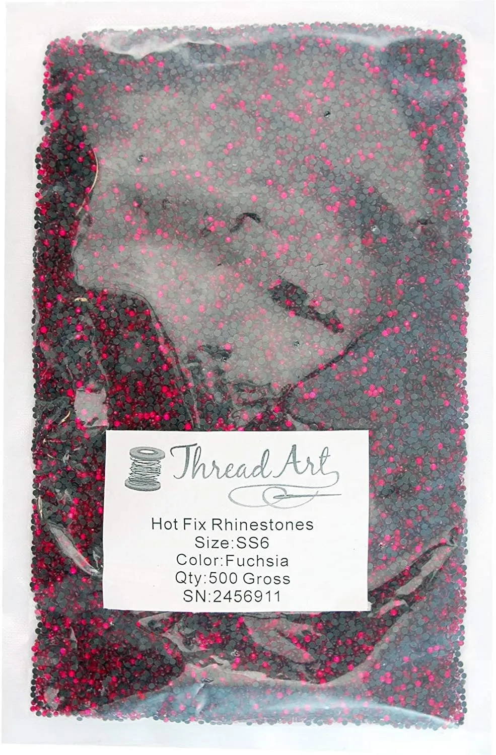 Threadart Bulk Hot Fix Rhinestones Citrine - SS16 (4mm) - 14400 stones - 100 Gross Bulk Pack