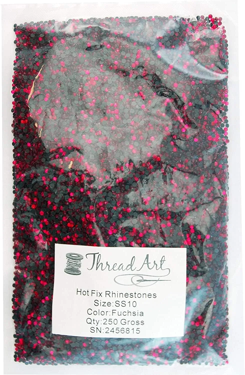 Threadart Bulk Hot Fix Rhinestones Citrine - SS16 (4mm) - 14400 stones - 100 Gross Bulk Pack
