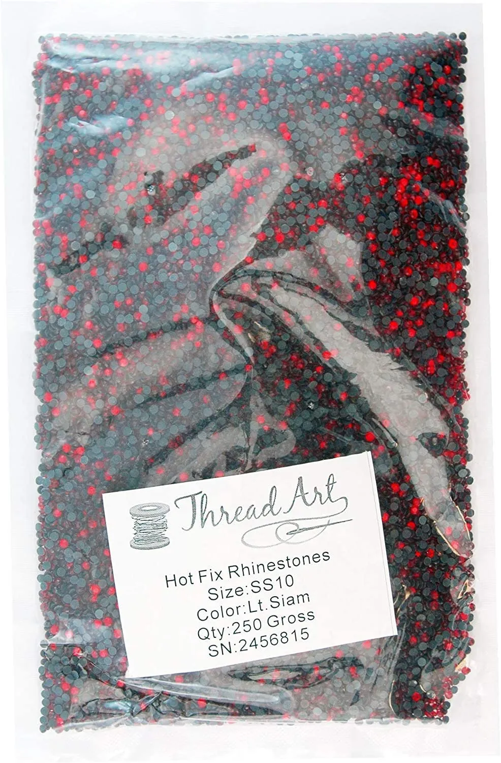 Threadart Bulk Hot Fix Rhinestones Citrine - SS16 (4mm) - 14400 stones - 100 Gross Bulk Pack