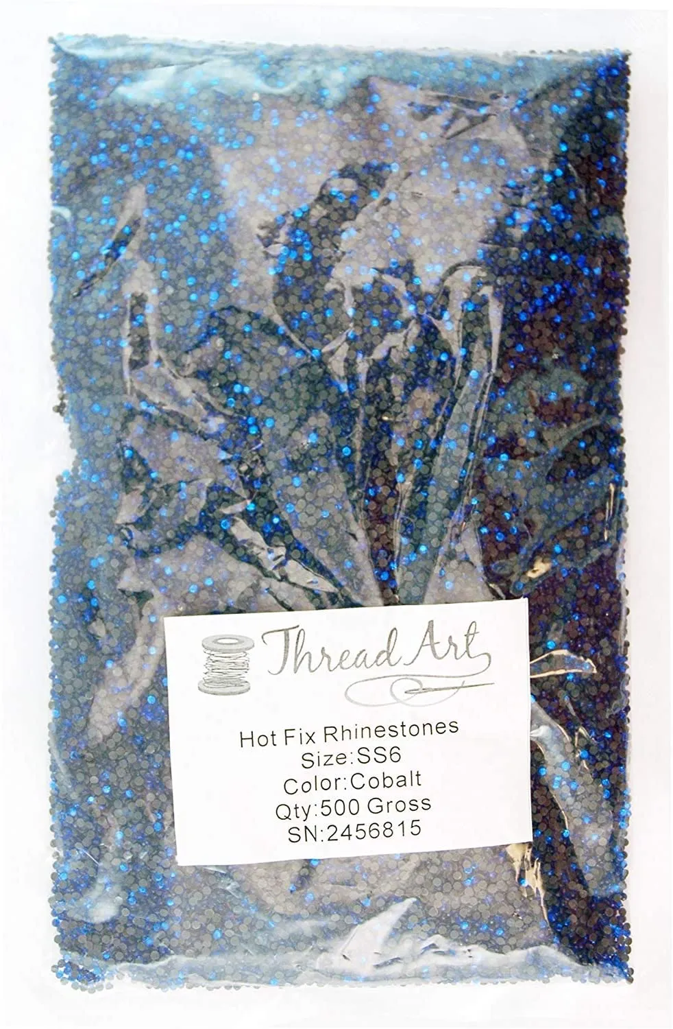 Threadart Bulk Hot Fix Rhinestones Citrine - SS16 (4mm) - 14400 stones - 100 Gross Bulk Pack