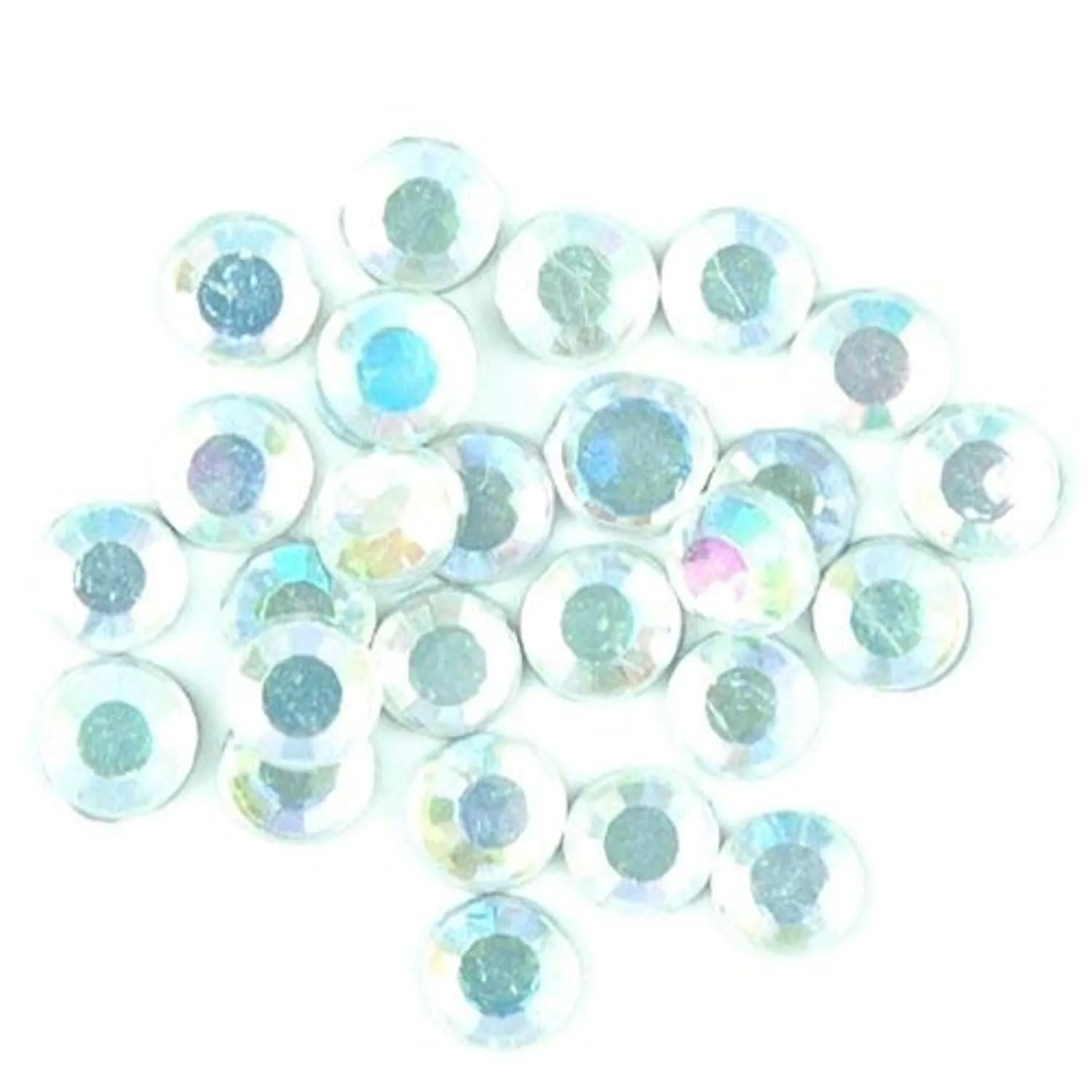 Threadart Bulk Hot Fix Rhinestones Crystal AB - SS6 (2mm) - 72000 stones - 500 Gross Bulk Pack