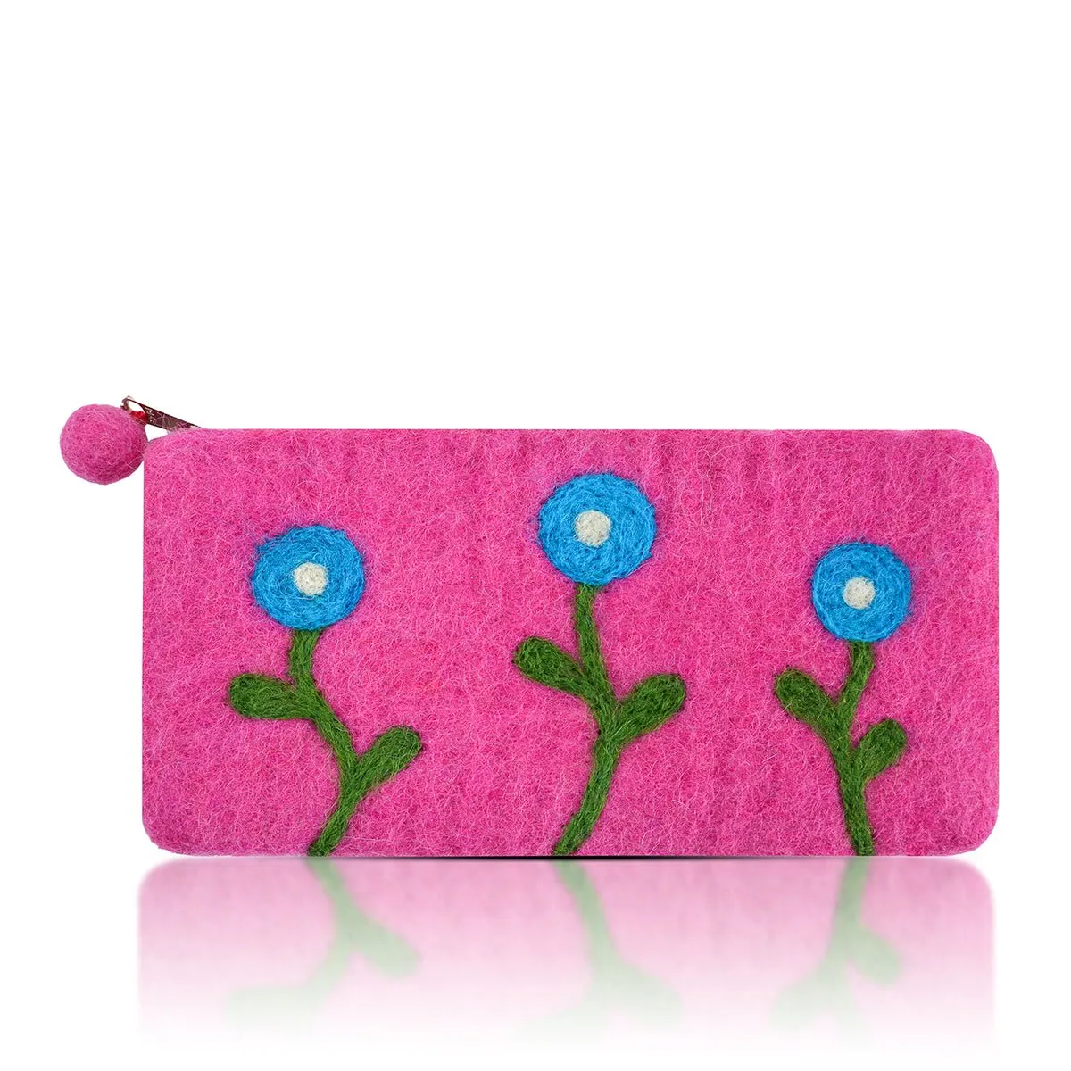 Three Flower Long Purse