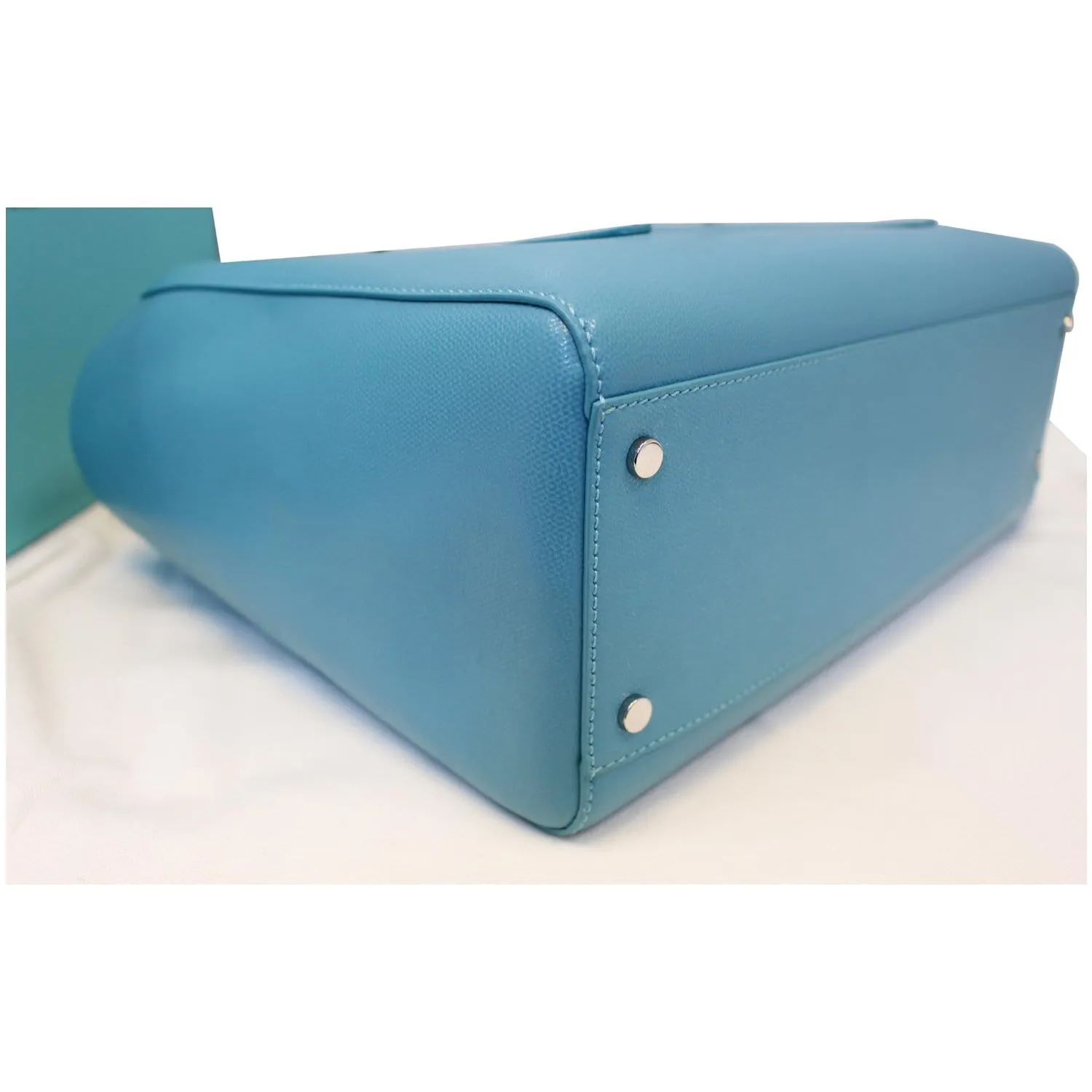 Tiffany & Co. Large Textured Leather East West Tote Bag