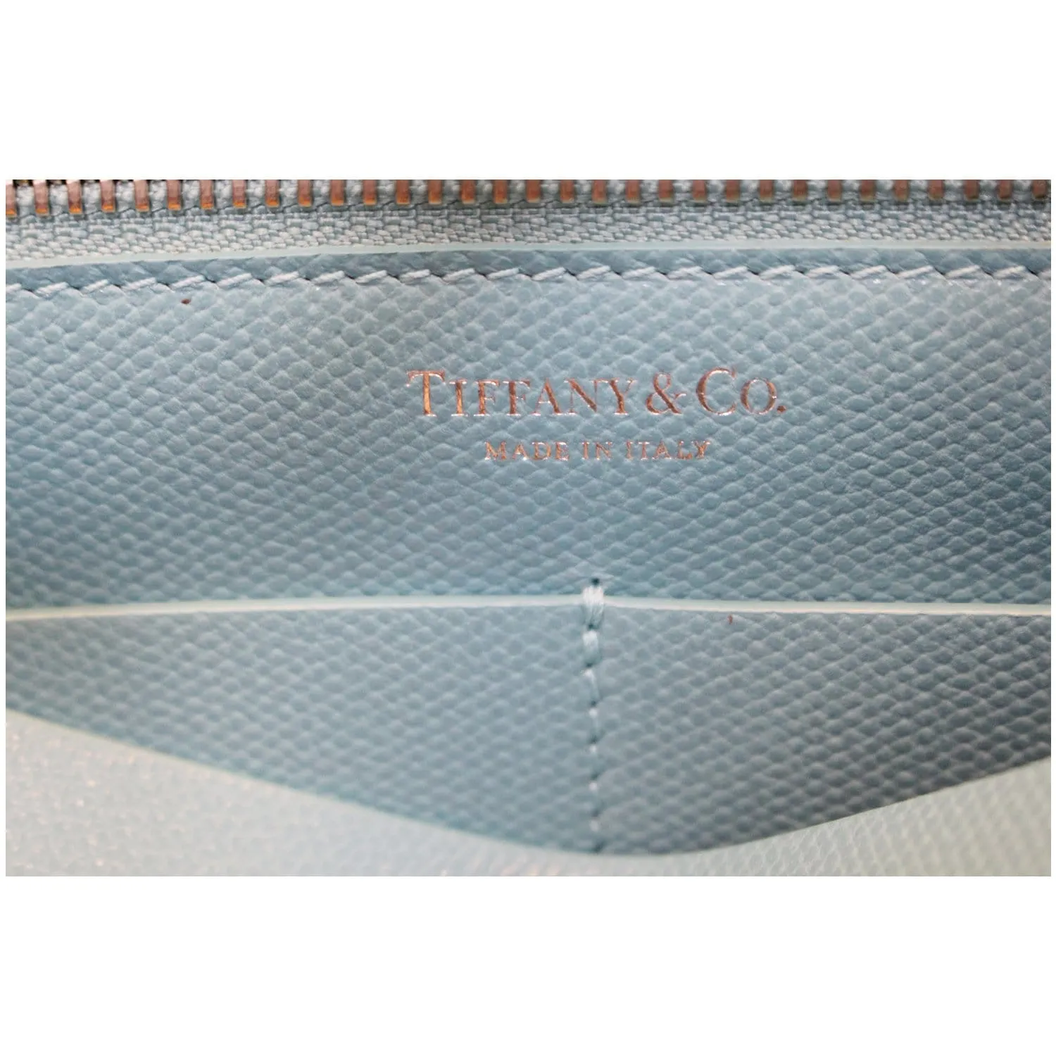 Tiffany & Co. Large Textured Leather East West Tote Bag