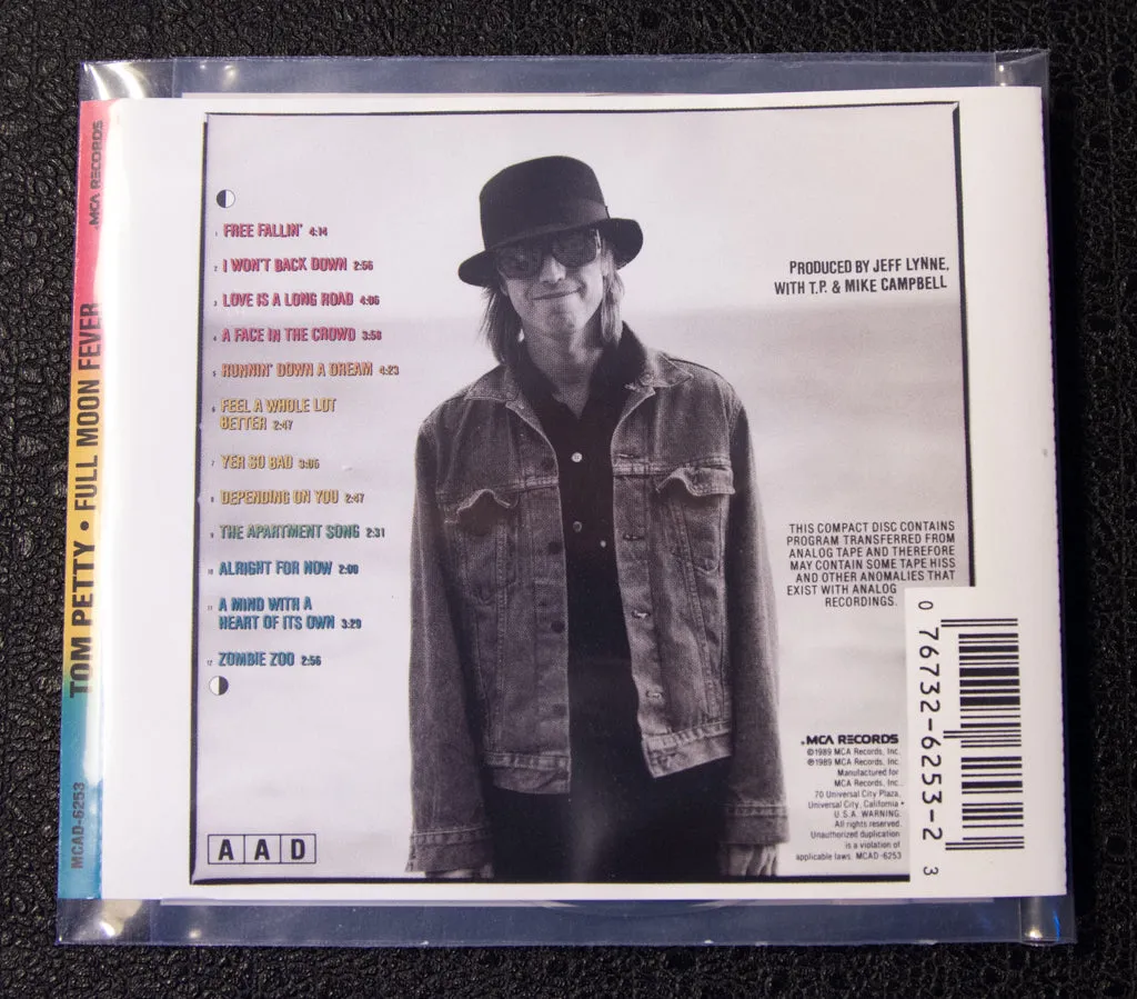 Tom Petty "Full Moon Fever" (1989 MCA) CD