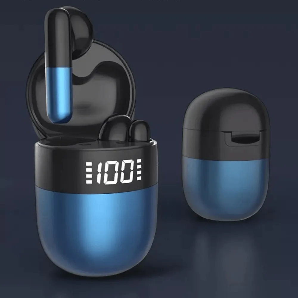 Touch Control Ultra Compact Wireless Bluetooth Earphones