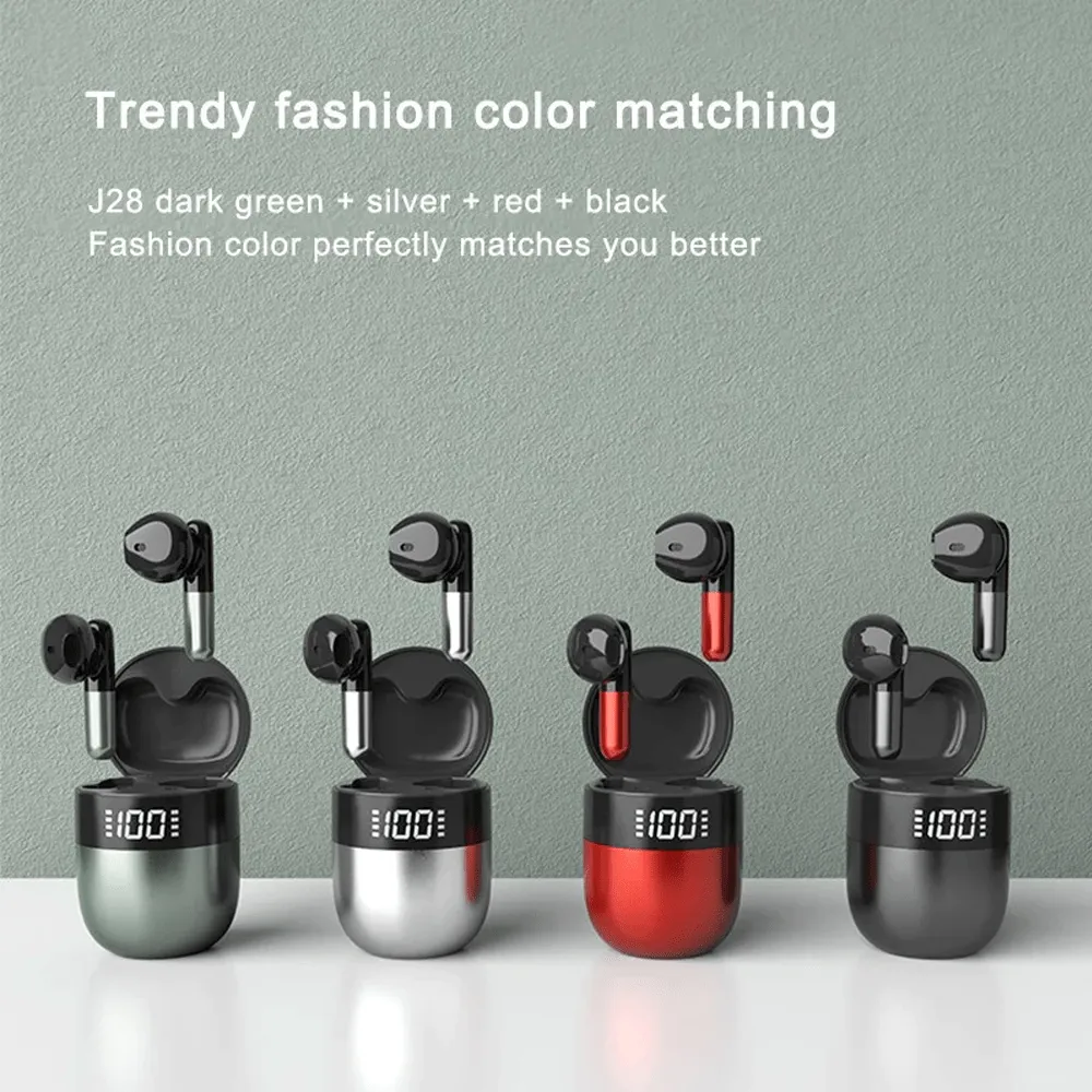 Touch Control Ultra Compact Wireless Bluetooth Earphones