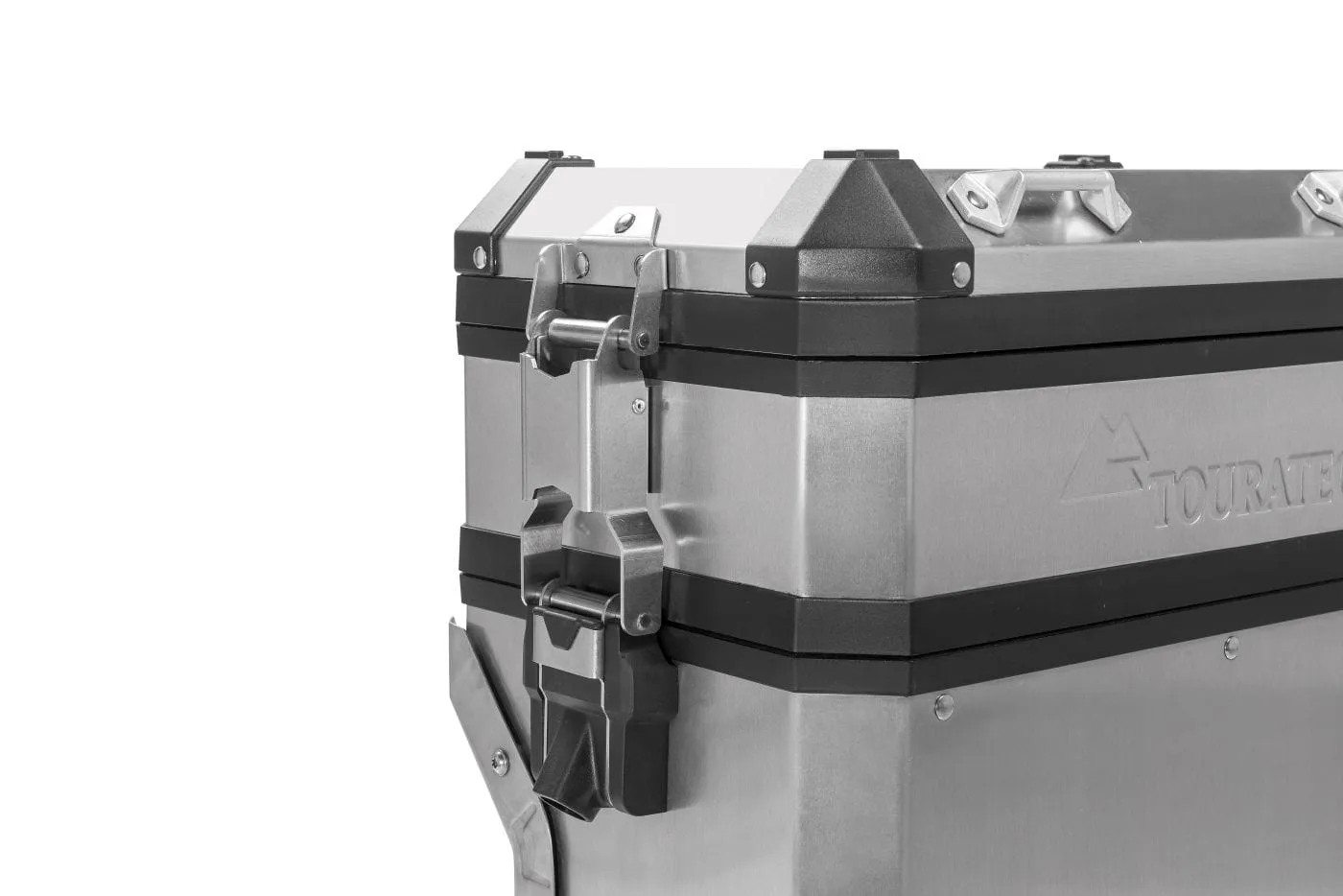 Touratech 12 liter aluminium zijkoffer verhoger