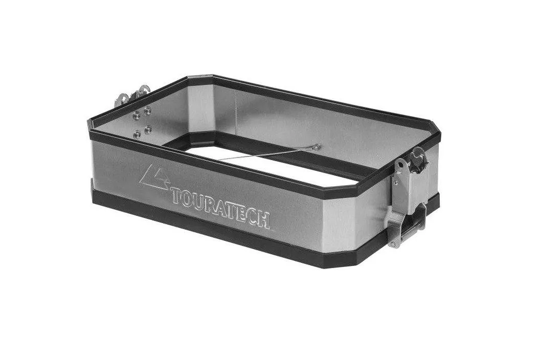 Touratech 12 liter aluminium zijkoffer verhoger
